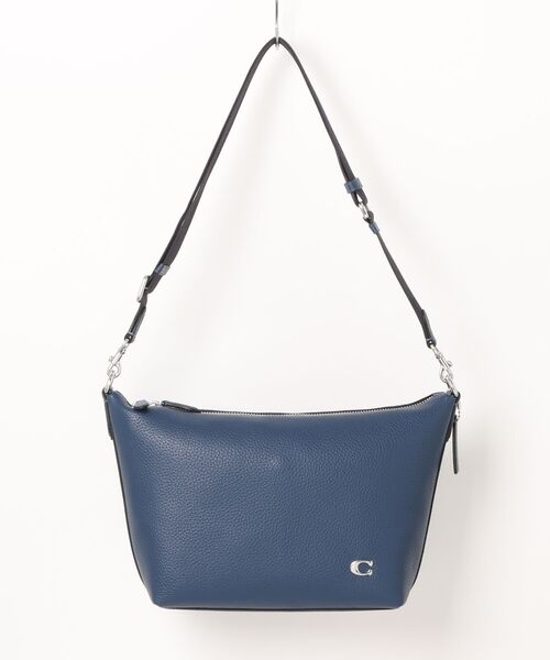 ⭐️美品⭐️コーチ スモールメッセンジャーバッグ ショルダー ジャガード レザー 紺 COACH メッセンジャーバッグ｜バッグ｜ファッション おすすめ