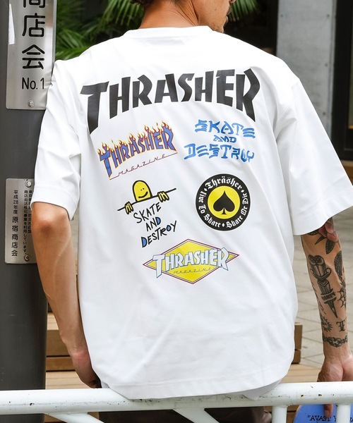THRASHER（スラッシャー） tシャツ ICONS UTILITY S/S T-SHIRTS T