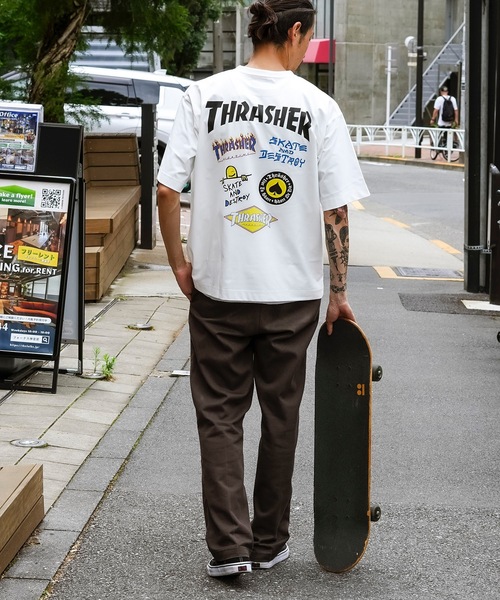 THRASHER（スラッシャー） tシャツ ICONS UTILITY S/S T-SHIRTS T