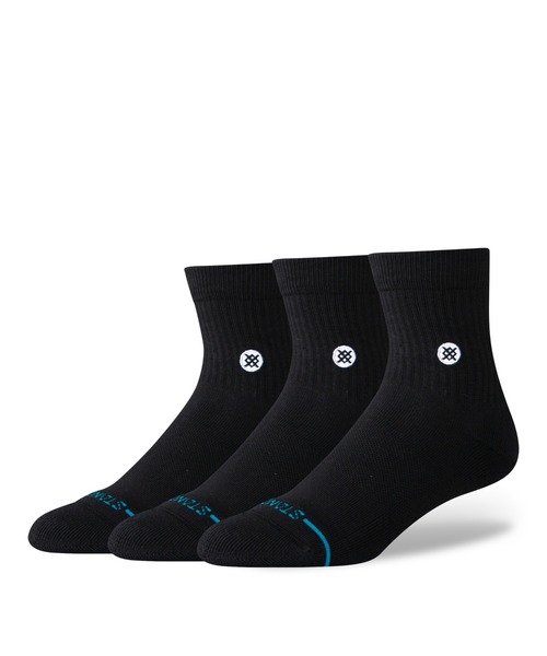 STANCE（スタンス） 靴下 「STANCE/スタンス」クォーターソックス3足