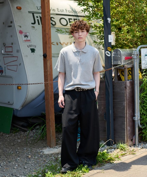 サーマルポロシャツS kutir（クティール） ポロシャツ DRAWCORD THERMAL POLO SHIRT／ドロー