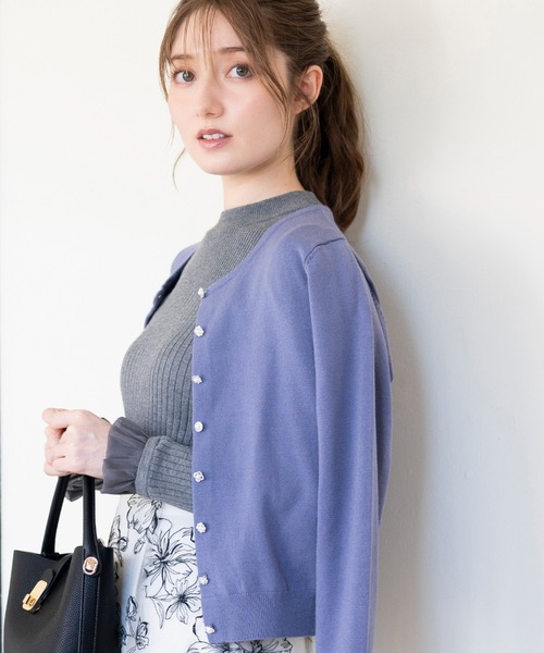 「MISCH MASCH」 ニットカーディガン S ブラック レディース