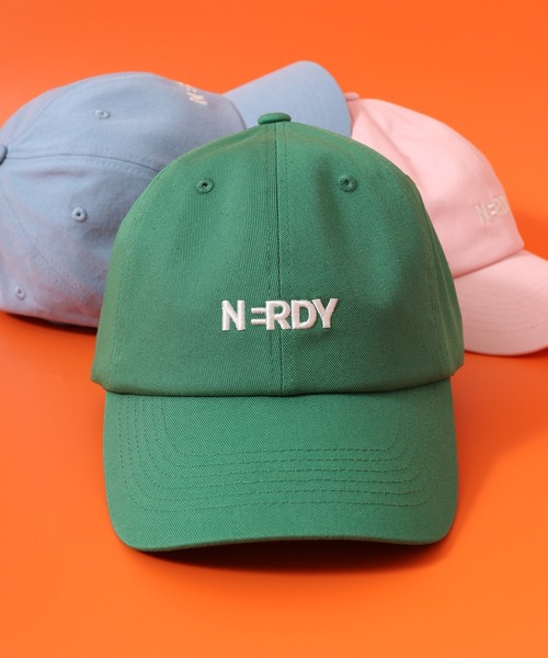 NERDY メッシュキャップ キャップ 帽子 スモールブレンクロゴボール