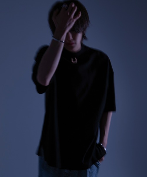 「ADRER」 半袖Tシャツ SMALL ブラック メンズ