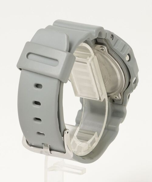 「G-SHOCK」 デジタル腕時(shí)計(jì) FREE ライトグレー メンズ