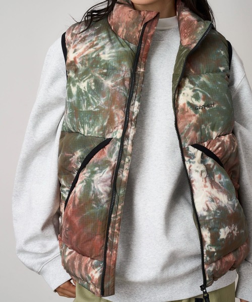 ダウンベスト ベスト DOWN PUFFER VEST｜ダウンパファーベスト Gramicci グラミチ メンズ レディースの画像