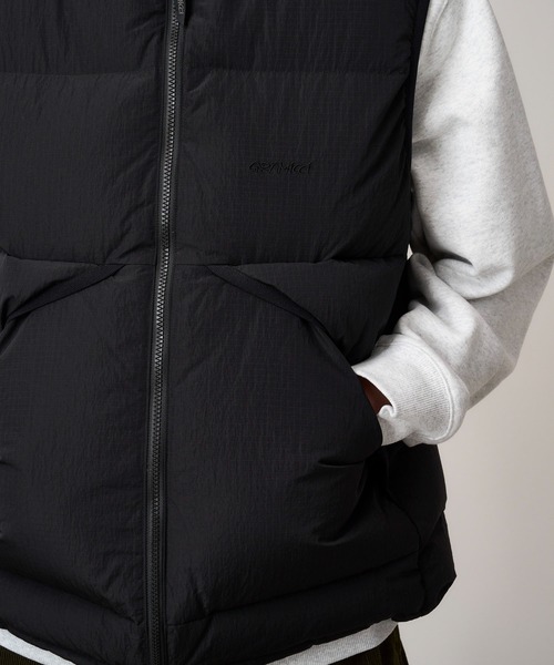 ダウンベスト ベスト DOWN PUFFER VEST｜ダウンパファーベスト Gramicci グラミチ メンズ レディースの画像