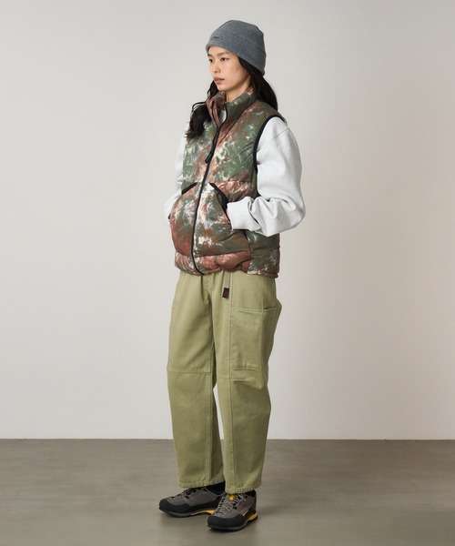 ダウンベスト ベスト DOWN PUFFER VEST｜ダウンパファーベスト Gramicci グラミチ メンズ レディースの画像