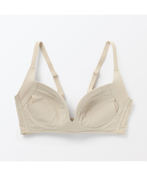 無印良品（MUJI） ブラジャー 婦人 ノンワイヤー胸の形を整える