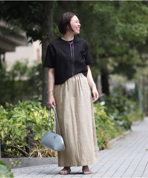 JOURNAL STANDARD パンツ 「追加」 リネンタックキュロット