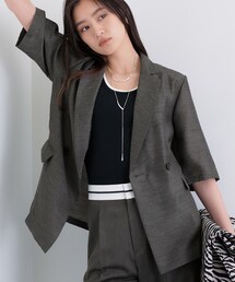 INDIVI（インディヴィ） ジャケット テーラードジャケット ライト