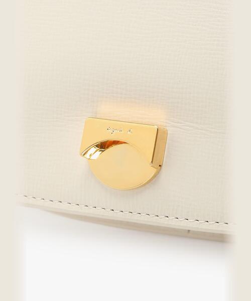 agnes b.（アニエスベー） ハンドバッグ レザー 2wayショルダーバッグ