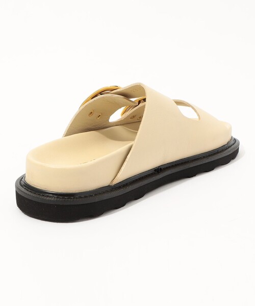 「CAMINANDO」 フラットサンダル 7 ブラック レディース_画像5