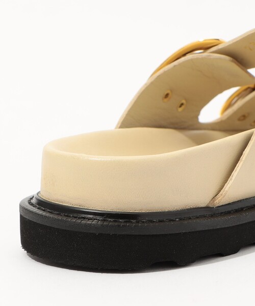 「CAMINANDO」 フラットサンダル 7 ブラック レディース_画像6