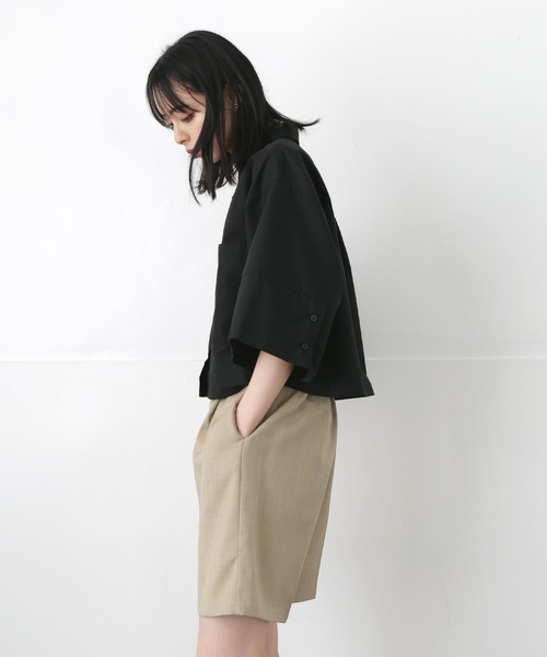 「LIAN」 7分袖ブラウス FREE ブルー レディース_画像9