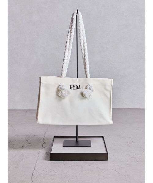 GYDA トートバッグ GYDAロープMトートBAG レディース : ZOZOTOWN
