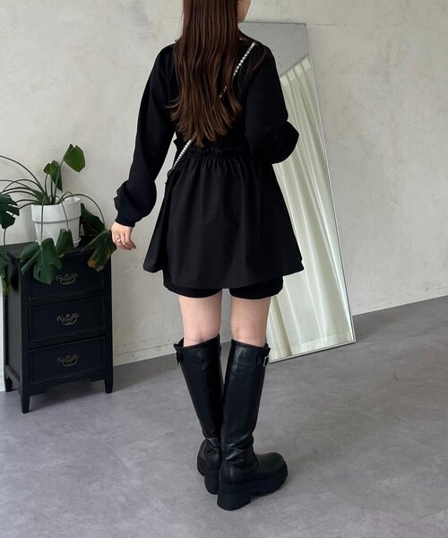 prose verse（プロズヴェール） トレーナー スウェット フリルギャザー