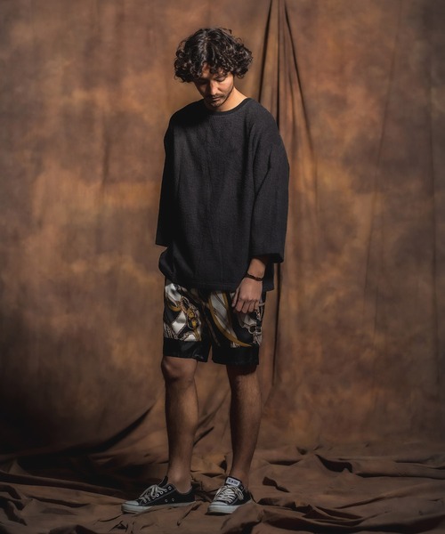 「Jih Nunc」 ショートパンツ M ブラック メンズ_画像9