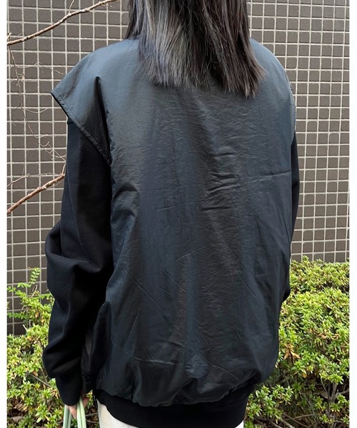 ベスト ジレ 「＆soiree」ハーフジップ中綿アノラックベスト レディース | ＆soiree | 13