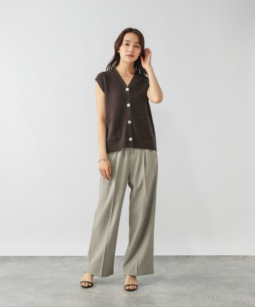 レディース マーブルボタン ベスト CHS000137489_002.jpg