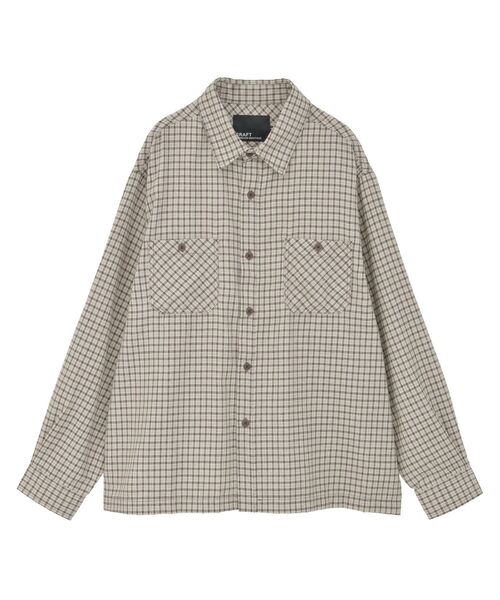 CRAFT STANDARD BOUTIQUE シャツ チェックボックスシャツ メンズ