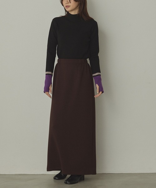 hunch（ハンチ） ニット セーター 「静電気防止」やわもちヤーン 袖