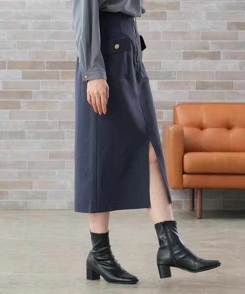 8 YARDS レディーススカート Lサイズ ダークグレー 8yards ゴルフしスカート 8YARDS レディース ゴルフスカート L グレー