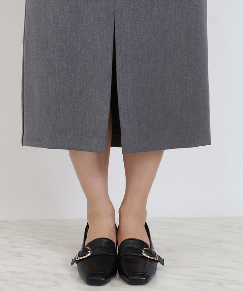 TRUDEA（トルディア） スカート ハーフジップポケットタイトスカート