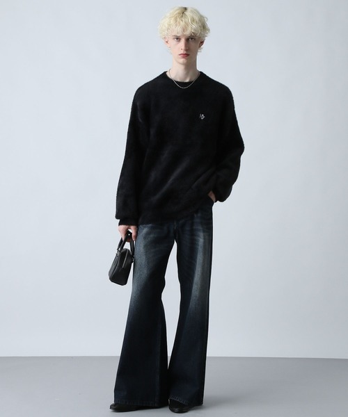 HARE（ハレ） セーター ニット SOFTシャギーニットプルオーバー(HARE