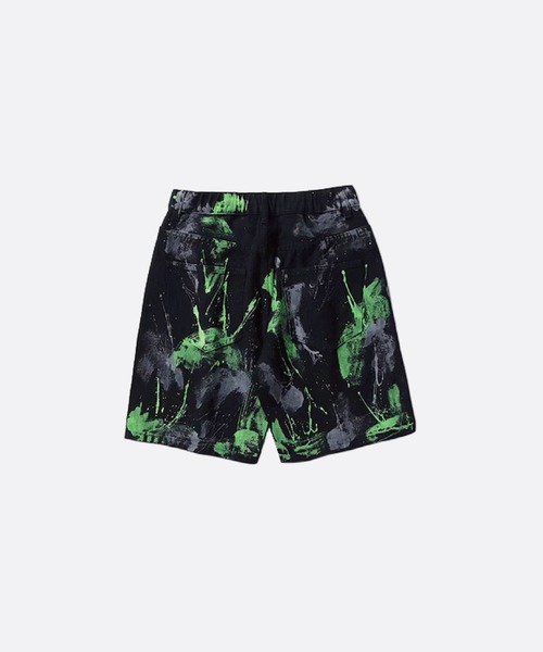 U：UME（ユーム） パンツ Painting Design Half Pants メンズ