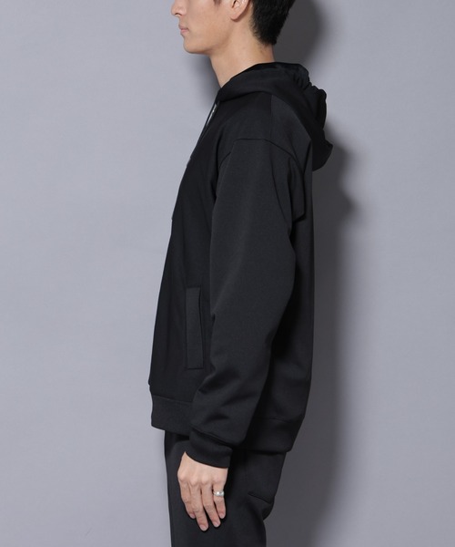Mal. rerereボンディングパーカーブラック黒 トップス 新品 Mal 