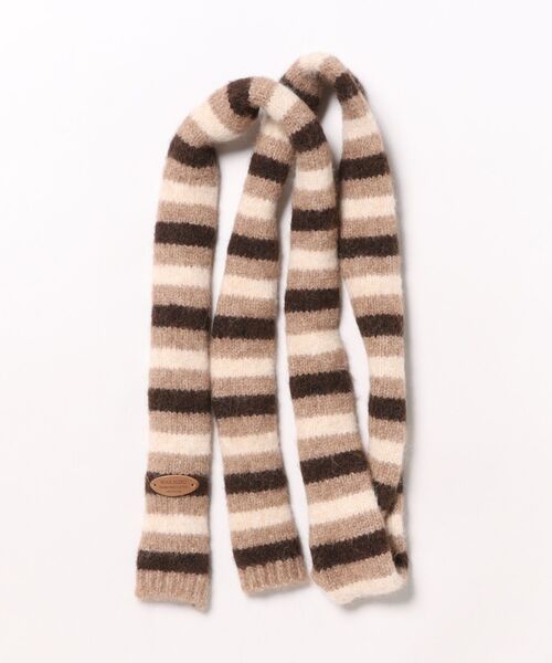 マフラー ストール Y2K細ボーダーマフラー レディース : ZOZOTOWN