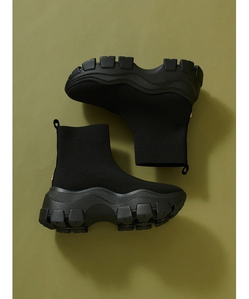 SNIDEL ブーツ スニーカーソールショートブーツ レディース : ZOZOTOWN