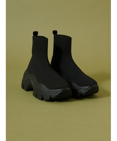 SNIDEL（スナイデル） ブーツ スニーカーソールショートブーツ