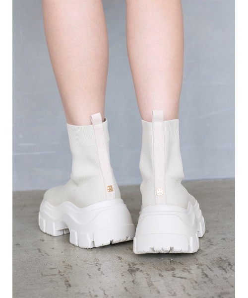 SNIDELスニーカーソールショートブーツ SNIDEL（スナイデル） ブーツ スニーカーソールショートブーツ