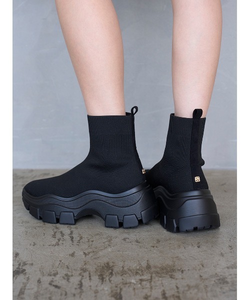 SNIDEL（スナイデル） ブーツ スニーカーソールショートブーツ