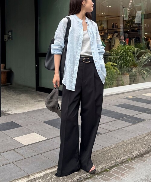 「fredy emue」 長袖チュニック 38 ブラウン レディース_画像3