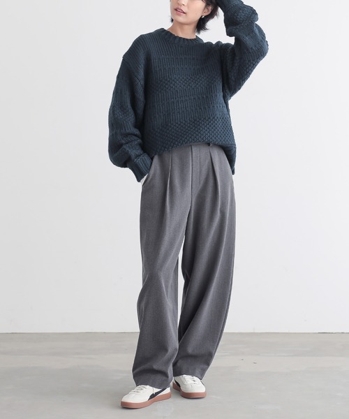 for/c（フォーシー） ニット セーター ランダム編みニットトップス