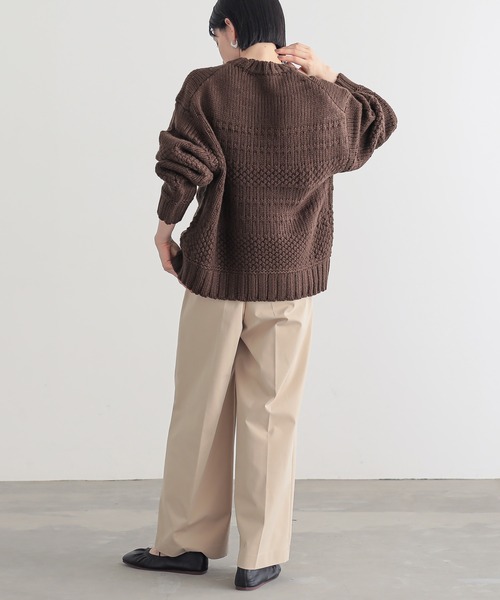 for/c（フォーシー） ニット セーター ランダム編みニットトップス