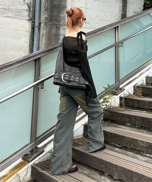 sedacle girl（セダクルガール） 長袖ニット FREE グレー レディース