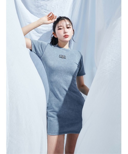 darichワンピース Darich（ダーリッチ） Tシャツワンピース - ブルー レディース