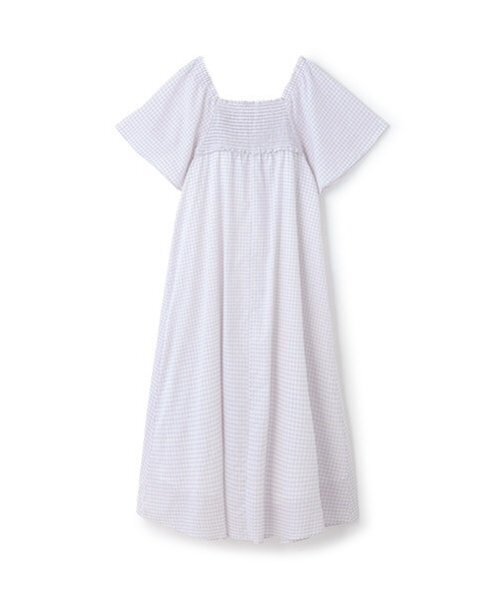 「petit main LIEN」 半袖ワンピース F オフホワイト レディース_画像6