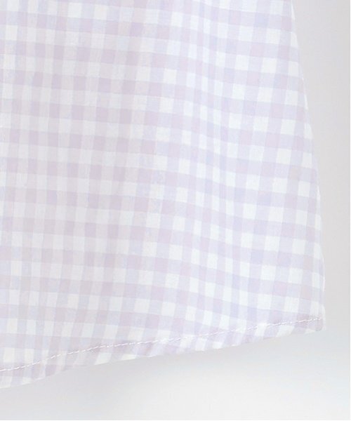 「petit main LIEN」 半袖ワンピース F オフホワイト レディース_画像9