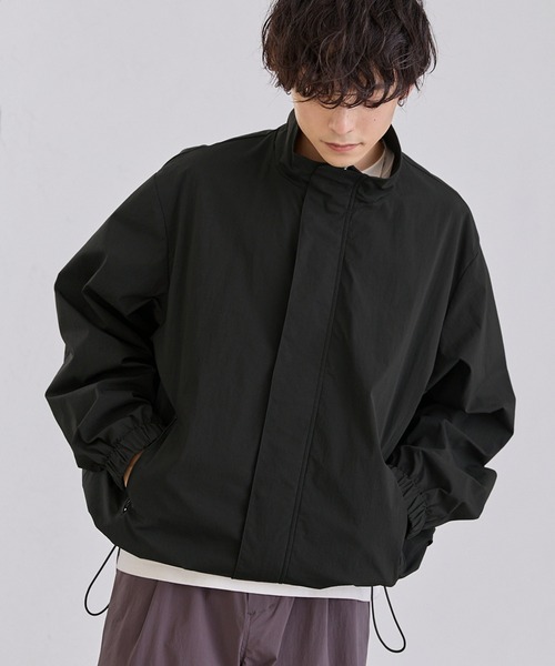 「MONO-MART」 ナイロンブルゾン M ブラック メンズ_画像4