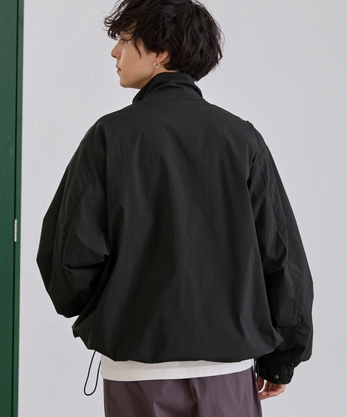 「MONO-MART」 ナイロンブルゾン M ブラック メンズ_画像7