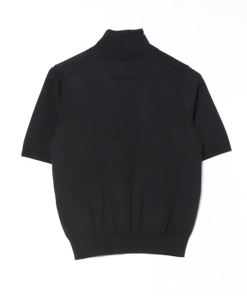 「Demi-Luxe BEAMS」 半袖ニット 2 カーキ レディースの画像
