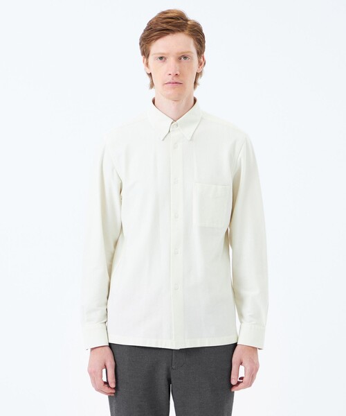 MACKINTOSH ホワイト 長袖シャツ MACKINTOSH PHILOSOPHY（マッキントッシュフィロソフィー） シャツ
