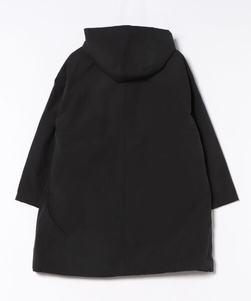 MARY QUANT ロングコート　レイン　撥水　フード　旅行　ブラック　M 激安ファッション - MARY QUANT ロングコート レイン 撥水 フード 旅行