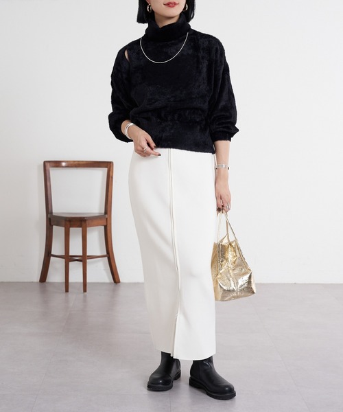 SHENERY（シーナリー） タートルネックニット FREE ブラック