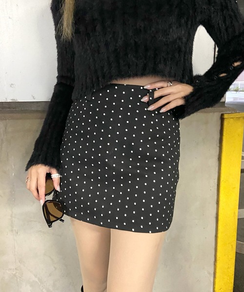 Louis Vuitton ドット柄ミニスカート LOUIS VUITTON - ルイ・ヴィトン LOUIS VUITTON モノグラム総柄